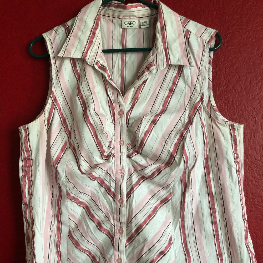 Pretty plus size top